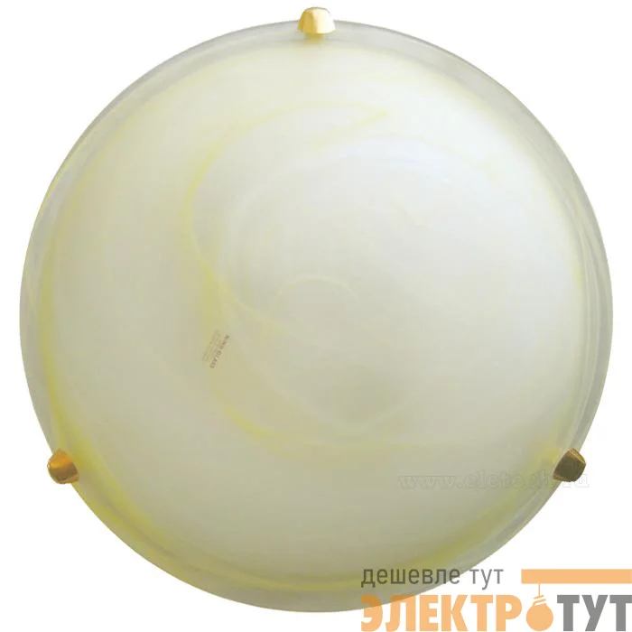 Светильник НПБ 01-60-125 "Дюна" желт. зол. Элетех 1005150649
