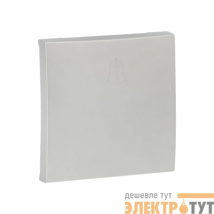 Панель лицевая Валенсия для кнопки звонка 10А сталь PROxima EKF ESV10-L-026-30