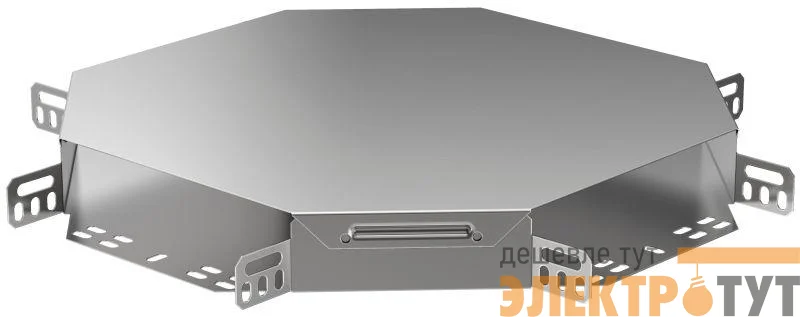 Ответвитель для лотка 50х200мм Х-образ. IEK CLP1X-050-200