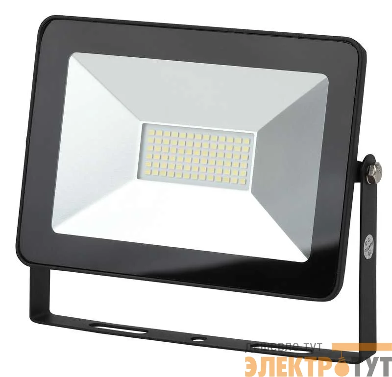 Прожектор светодиодный LPR-50-6500K SMD Eco Slim 205х160 50Вт 4500лм 6500К IP65 ЭРА Б0036385