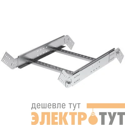 Угол вертикальный шарнирный 100х200 универсальный в компл. с крепежн. элемент. и соед. пластинами гор. оцинк. DKC LE1002KHDZ