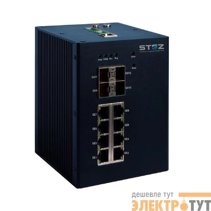 Коммутатор промышленный STEZ3000-8G-4GSFP-24 СТЭЗ 70100002
