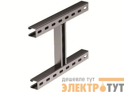 Крепление Н-образ. к верт. двутавровой балке 200мм гор. оцинк. DKC BMH4020HDZ