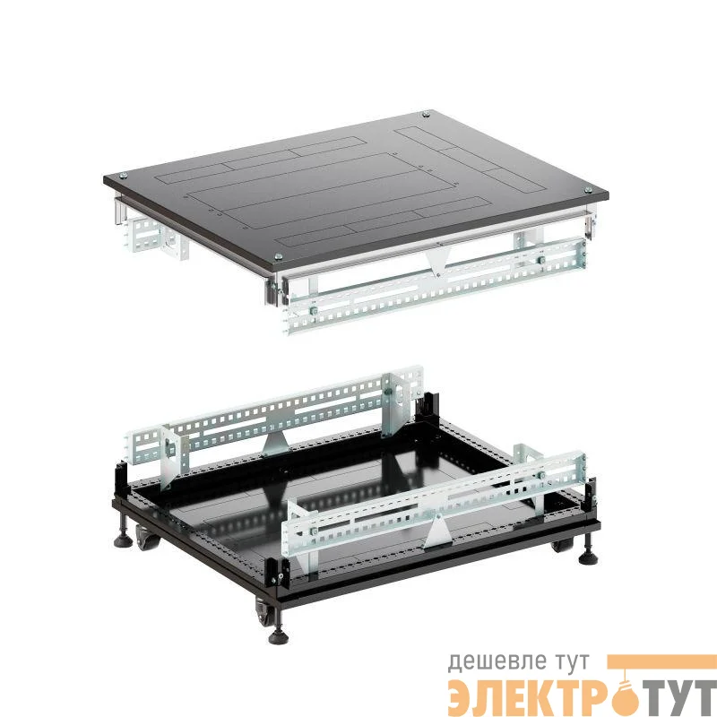 Крыша основание преперфорированные IT-CQE 800х1200 RAL9005 DKC RBIT812F