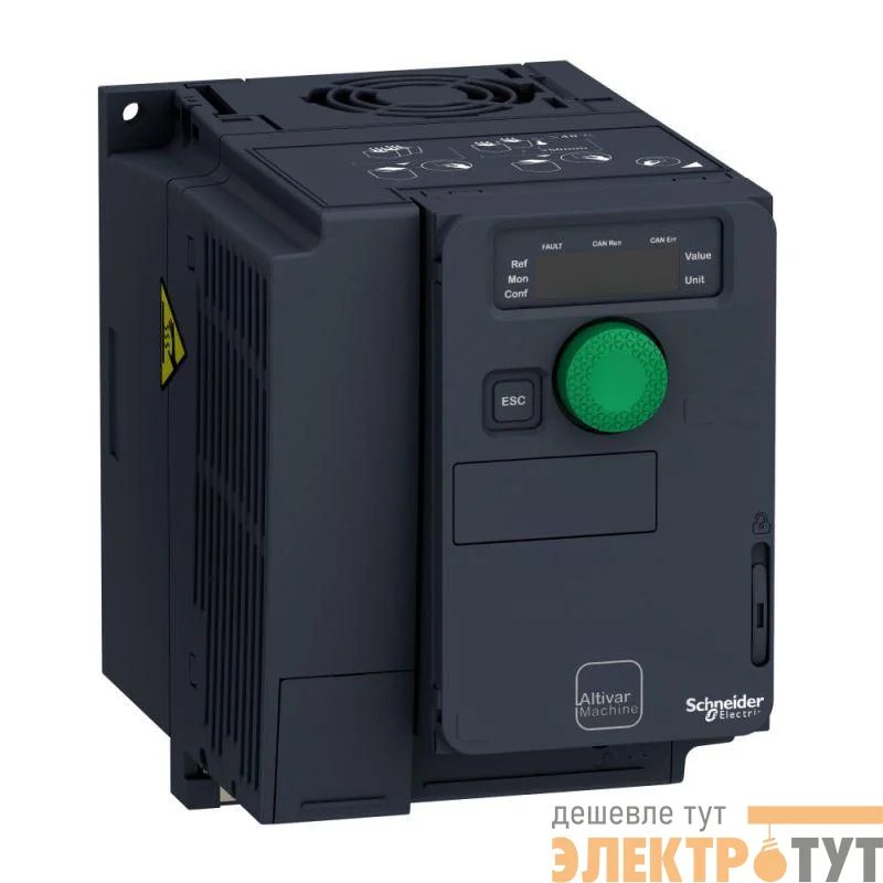 Преобразователь частоты ATV320 компактное исп. 0.55кВт 500В 3ф SchE ATV320U06N4C