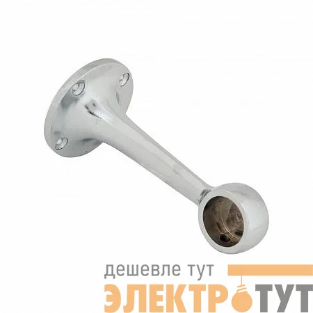 Крепление трубы к стене торцевое усиленное хром (уп.1шт) Tech-Krep/Zitar 127439