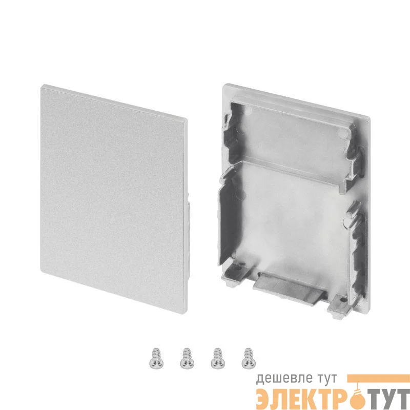 Заглушка SL-LINE-4050-3L-MIDDLE глухая пластик (комплект) Arlight 044673