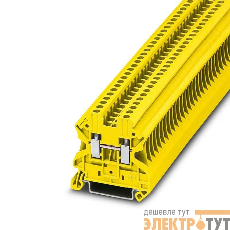 Клемма проходная КНВ 2.5-2-Ж СТЭЗ 11000008