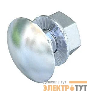 Комплект креп. M6х12 FRSB 6х12 F (болт плос/гол.+гайка с насеч.) OBO 6406122