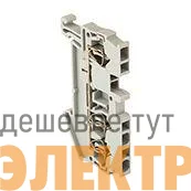 Колодка клеммная JXB-ST-2.5 31А 3 вывода самозажимная сер. PROxima EKF plc-jxb-st-2.5-3