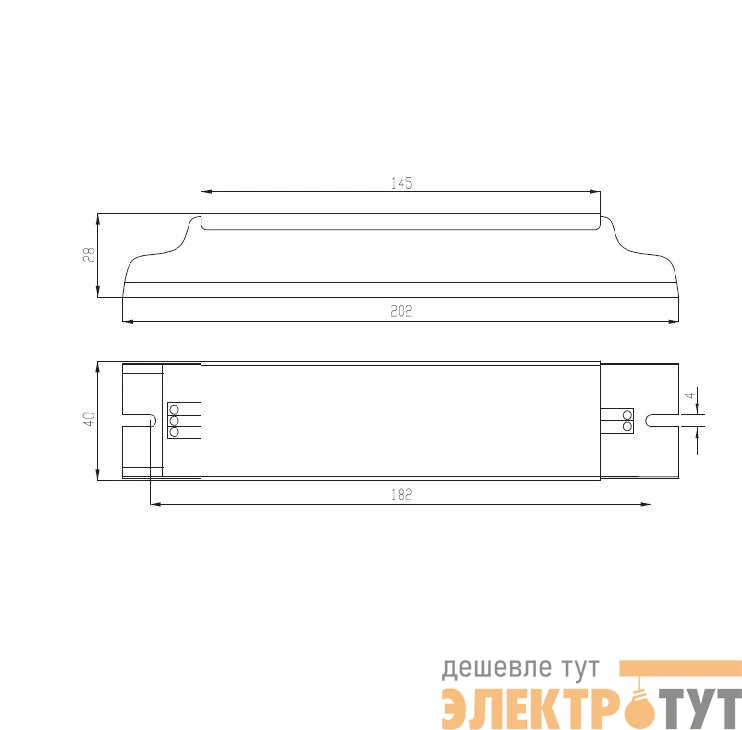 Драйвер ИПС60-700ТД(400-700) 0100 IP20 Аргос
