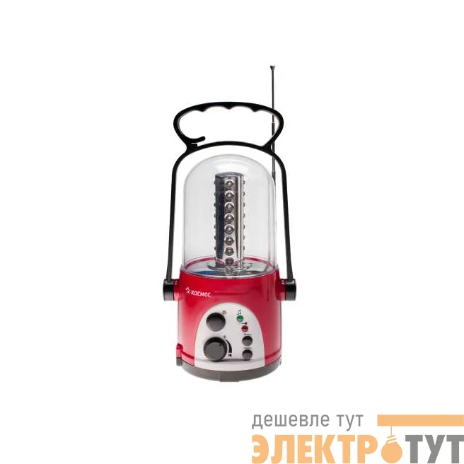 Фонарь Accu 6010 LED (32Led) с радио Космос KOCAc6010LED_radio