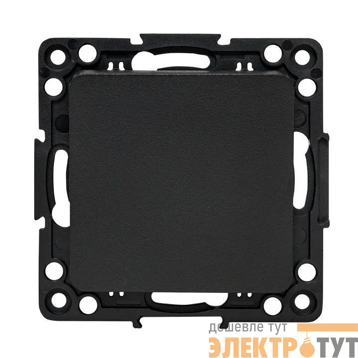 Выключатель 1-кл. Стокгольм 10А винтов. клеммы механизм черн. PROxima EKF EZV10-021-20