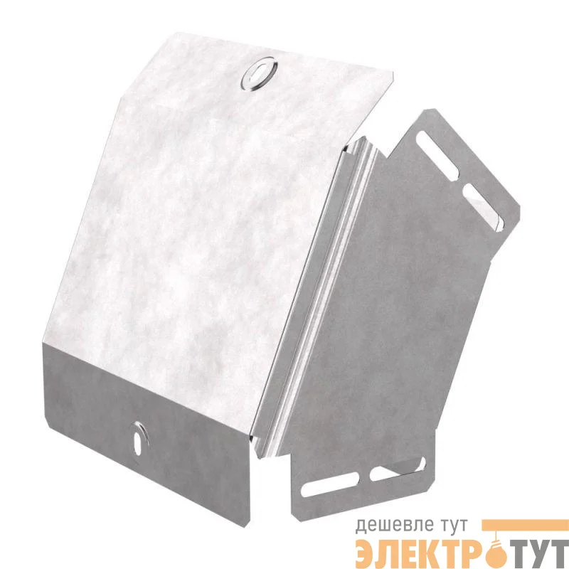 Угол вертикальный внешн. 45град. 200х100 0.7мм с крышкой Стандарт Промрукав PR16.0454