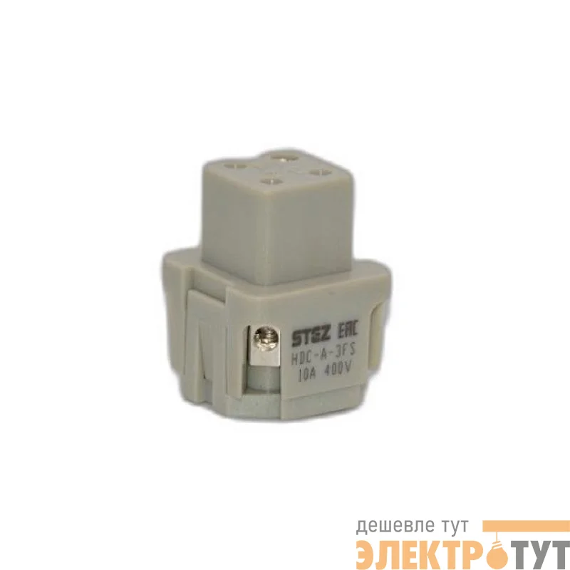 Вставка контактная постоянное число полюсов HDC-A-3FS СТЭЗ 187150228