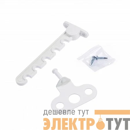 Ограничитель открывания 5-позиционный пластик с метал. держателем бел. (уп.1шт) Tech-Krep/Zitar 151691