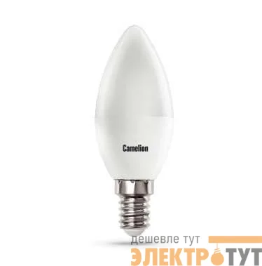 Лампа светодиодная LED7-C35/865/E14 7Вт 220В Camelion 12648