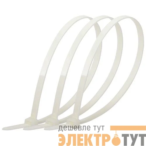 Хомут кабельный 7.6х200 NO-225-164 бел. (уп.100шт) Эра Б0065940