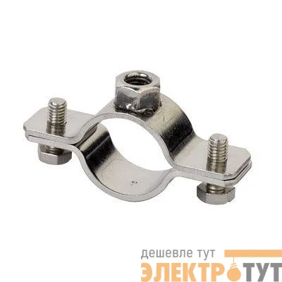 Хомут M8 для тяжелых нагрузок 40-45 (1дюйм 1/4)мм нерж. сталь AISI 304 DKC 6040-114