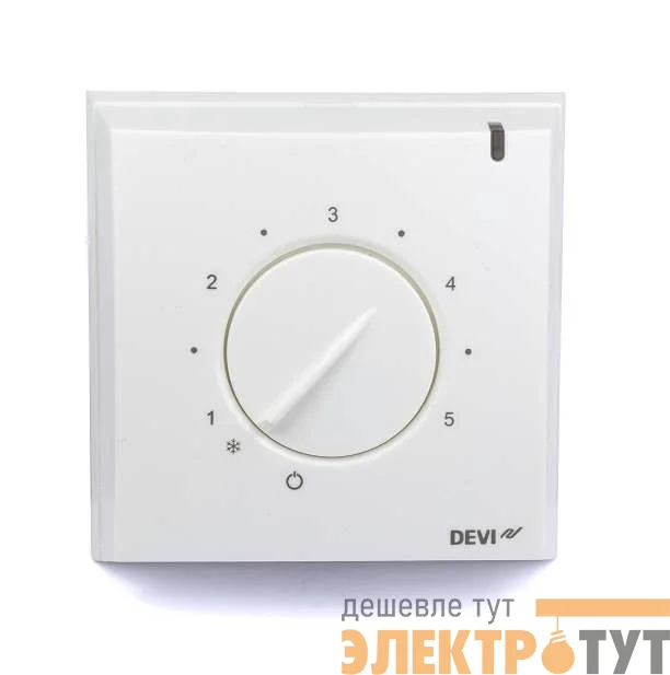 Терморегулятор Devireg D-130 накладной с датчиком пола 16А DEVI 140F1010