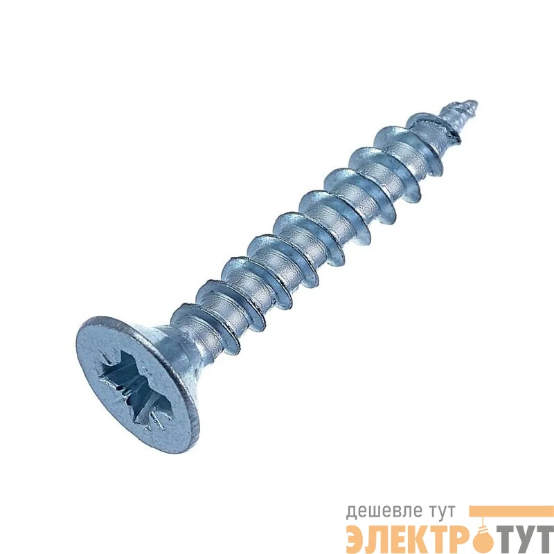 Саморез универсальный 3.0х40 бел. цинк (уп.200шт) коробка СТРОЙМЕТИЗ UTORM2150284