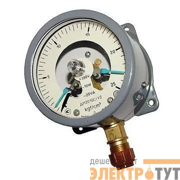 Манометр показывающий сигнализирующий ДМ2010СгУ2 0-10 kgf/cm2