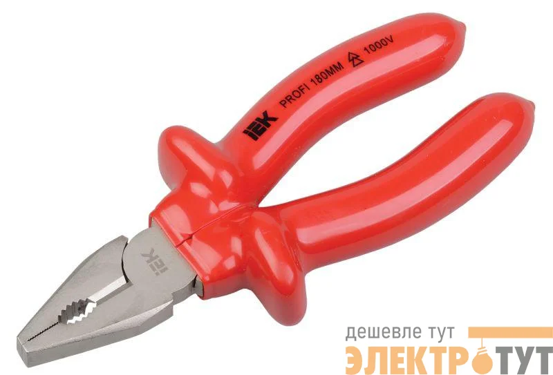 Пассатижи Profi 180мм 1000В ИЭК TPL-3-180
