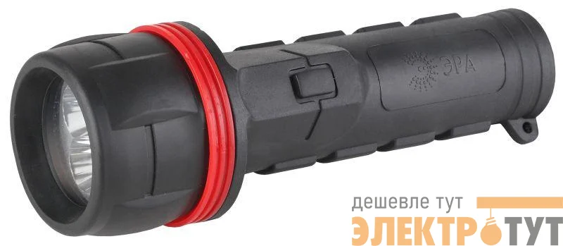 Фонарь R2D (3хLED 2хD резина блистр) ЭРА C0036217