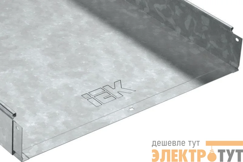 Лоток листовой неперфорир. 500х100 L3000 сталь HDZ IEK CLN10-100-500-3-M-HDZ