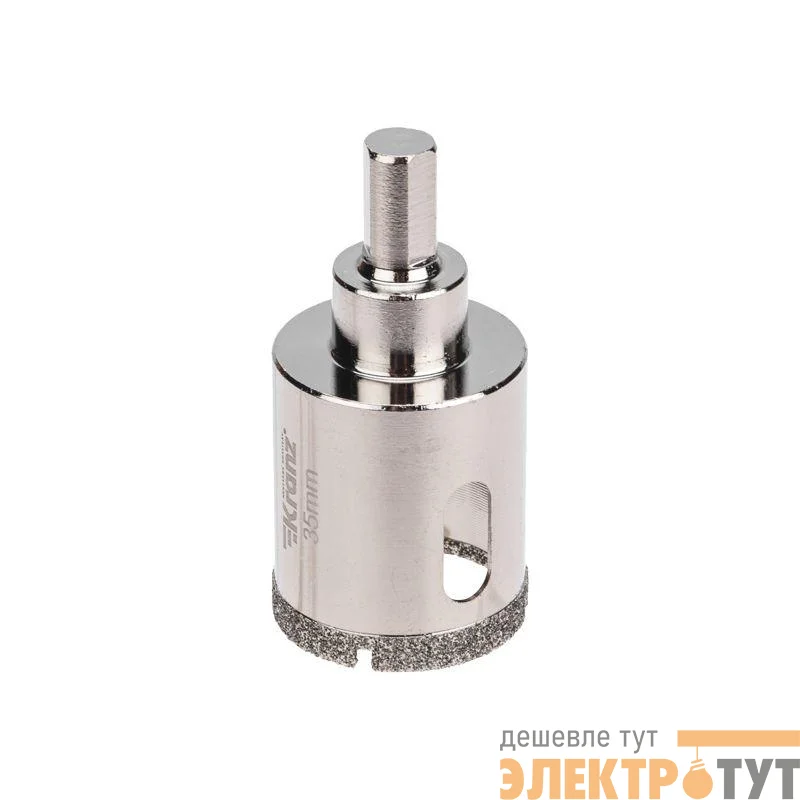 Коронка алмазная 38мм по керамограниту с центровочным сверлом Kranz KR-92-0027