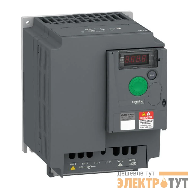 Преобразователь частоты ATV310 4кВт 380В 3ф SchE ATV310HU40N4E