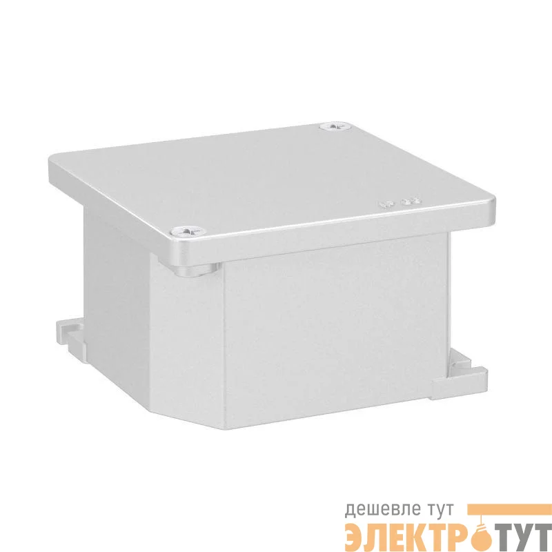 Коробка ответвительная 90х90х53мм IP66 RAL9006 окрашенная алюм. DKC 65300