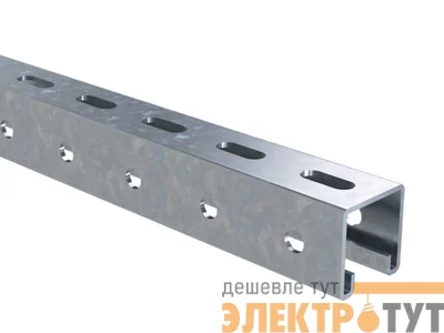 Профиль С-образный 41х41 L6000 сталь 2.5мм LAS DKC BPM4160