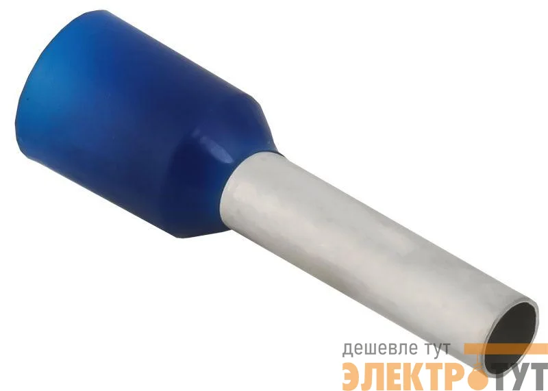 Наконечник НШВИ 2.5-10 темн. син. (уп.20шт) IEK UGN11-D25-010-020