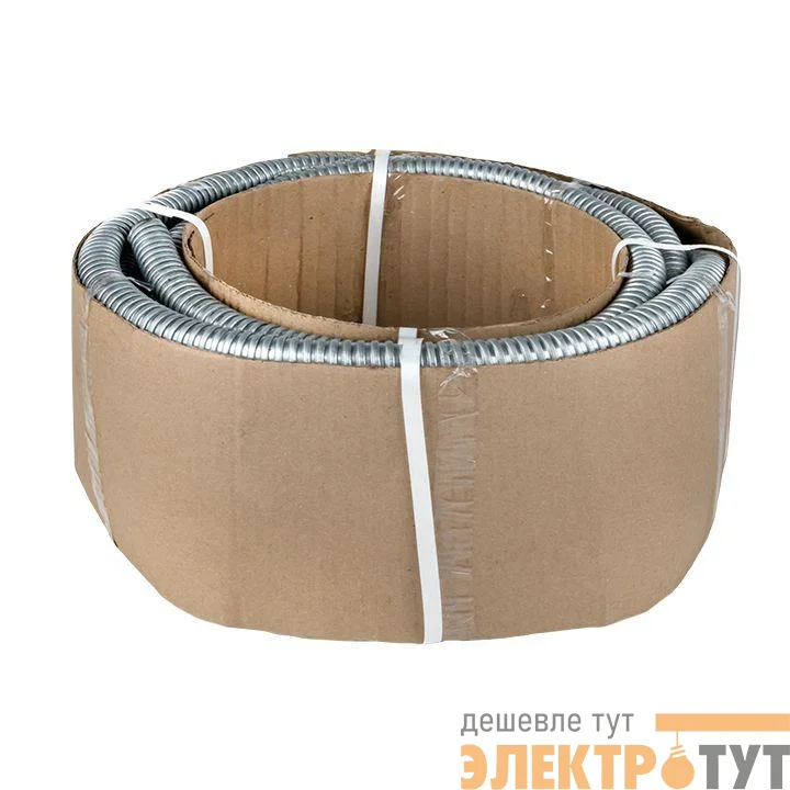 Металлорукав Р3-ЦХ-20 d20мм с протяжкой (уп.15м) EKF mrzn-20-15