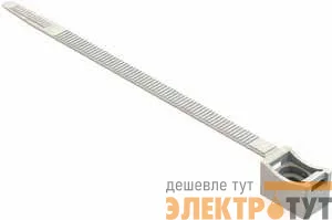 Хомут кабельный ХМ-101 7х165 полиамид сер. со стяжкой 16-32мм SchE 32272DEK