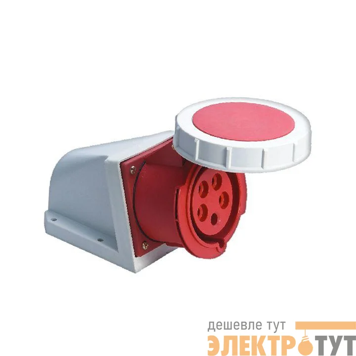 Розетка стационарная наружная 1252 3Р+РЕ+N 32А 380В IP67 PROxima EKF ps-1252-32-380