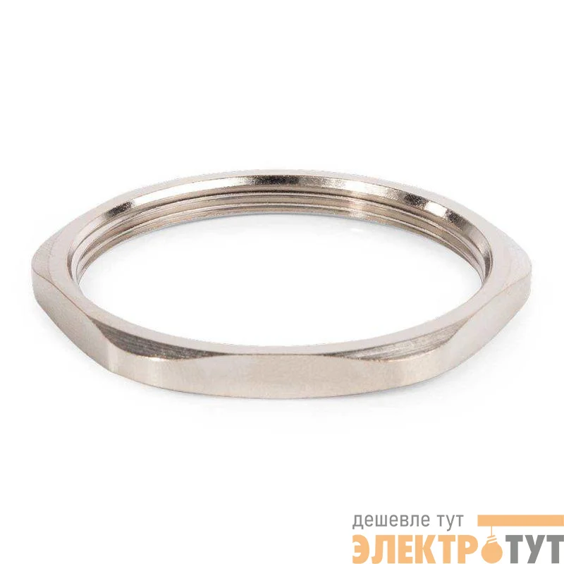Гайка латунная плоская ГП-М50 (уп.20шт) Fortisflex 88236