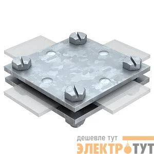 Соединитель крест. полоса-полоса 40мм 256 A-DIN 40 FT OBO 5314666