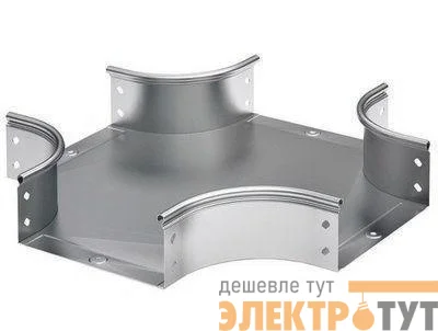Ответвитель для лотка Х-образ. DPX 200х50 в комплекте с крепеж. эл. DKC 36184K