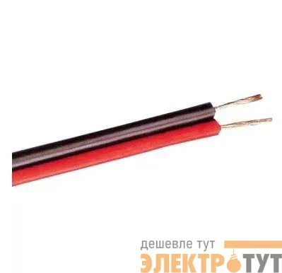 Кабель Stereo 2х1.5 Red/Black бухта (м) PROCONNECT 01-6106-6