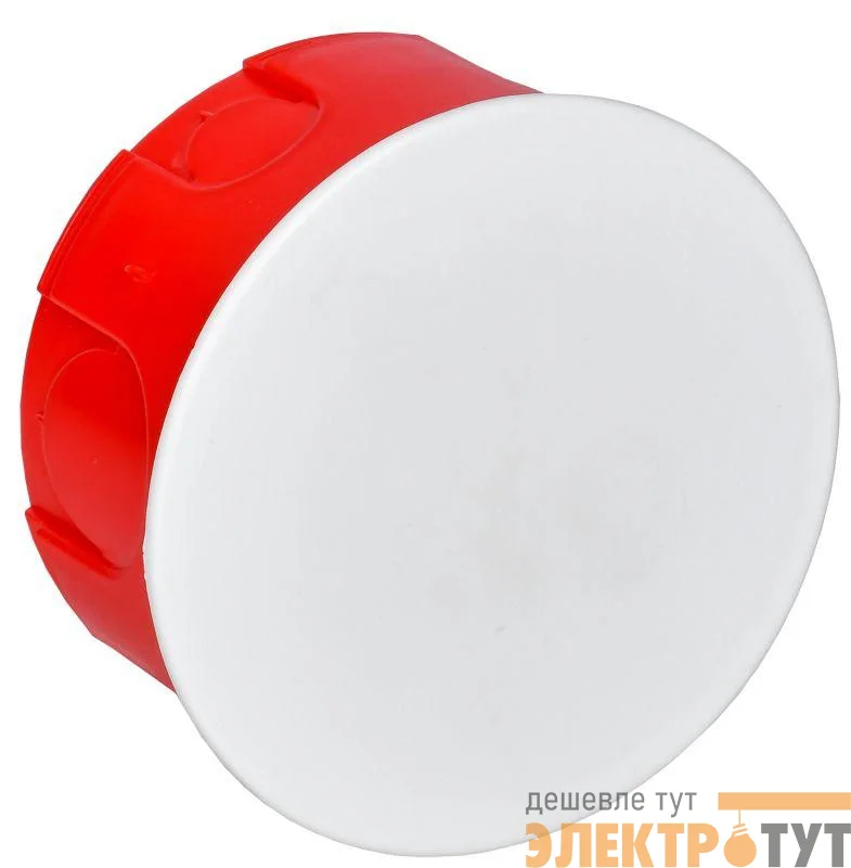 Коробка распаячная СП 80х40 IP20 КМ41007 (с крышкой) IEK UKT11-080-040-000