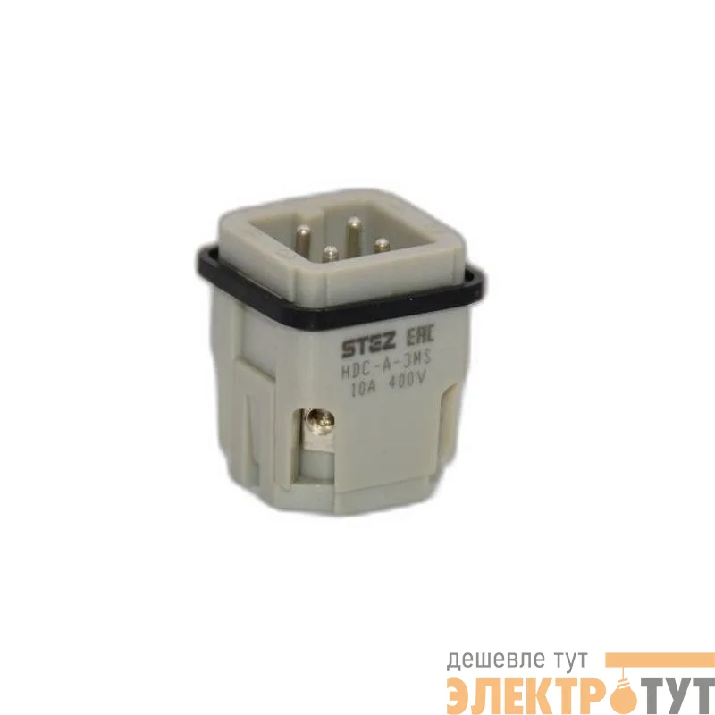 Вставка контактная постоянное число полюсов HDC-A-3MS СТЭЗ 187150229