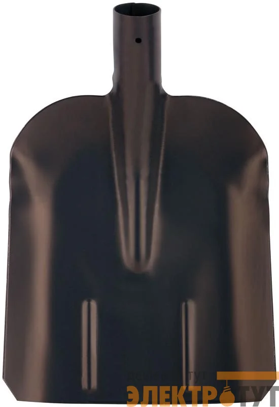 Лопата совковая 225х270мм усилен.; ребра жесткости; без черенка КУРС 77204