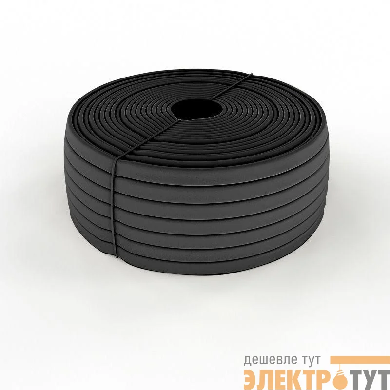 Трубка ТВ-40 ПВХ d6мм "кембрик" черн. Rexant 49-5006-1