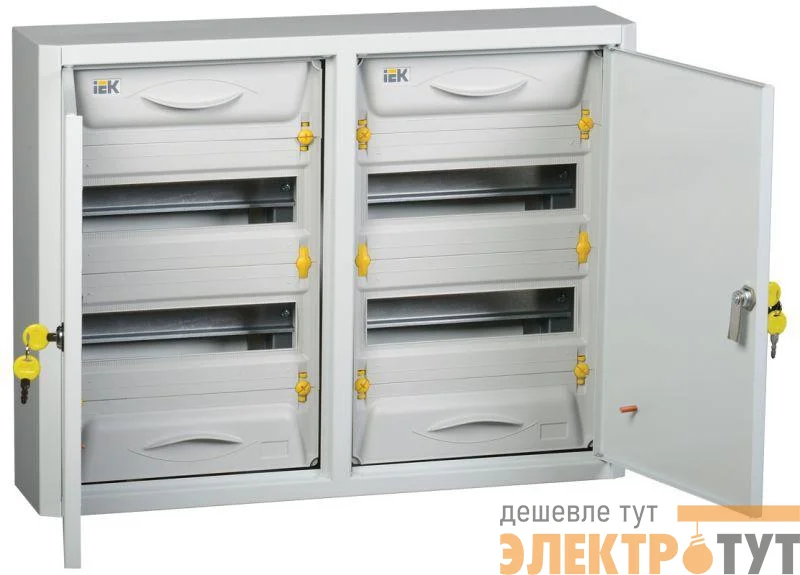 Корпус металлический ЩРн-2х24з-0 36 УХЛ3 IP31 PRO IEK MKM15-N-2X24-31-ZU