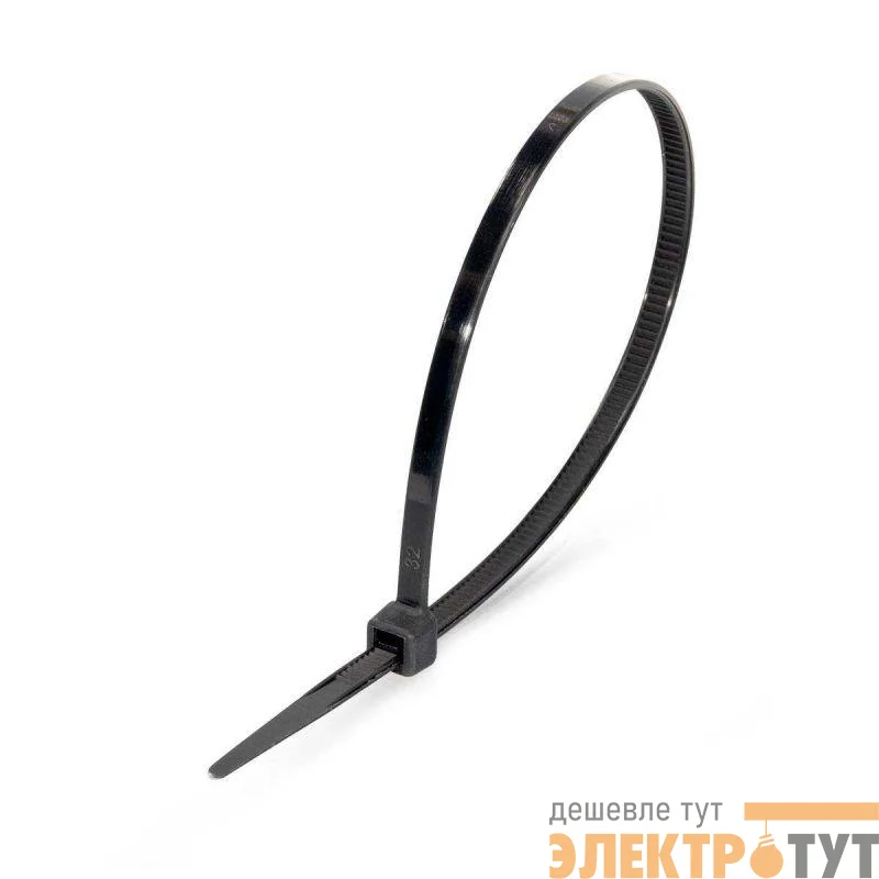 Хомут нейлоновый НСС "EasyFix" 4х300 черн. (уп.100шт) Fortisflex 84816