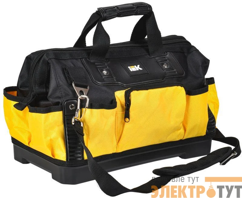 Сумка монтажника с пластиковым дном BG-02 IEK ARMA2L 5 IEK A2L5-BG12-02-K02