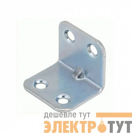 Угол мебельный широкий 30х30х40 (пакет) (уп.5шт) Tech-Krep/Zitar 110090