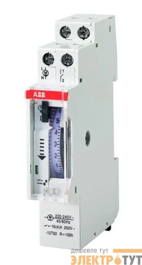 Реле времени суточное AT1e ABB 2CSM231205R0601